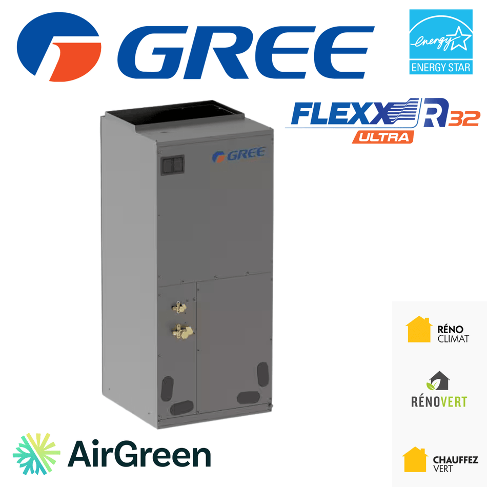 GREE FLEXX ULTRA R32 Air Handler | 3 Tons - 36000 BTU