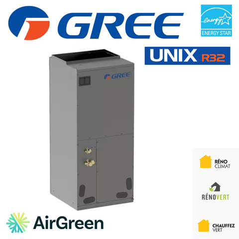 Cabinet Souffleur GREE Unix R-32 | 5 Tonnes | Montréal, Laval, Longueuil, Rive Sud & Rive Nord unit image