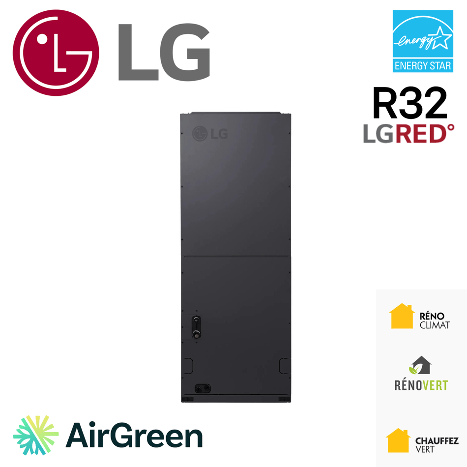 Cabinet souffleur multiposition LG | 2.5 Tonnes - 30000 BTU