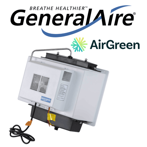 Humidificateur GeneralAire GF1137L | Installation à Montréal, Laval, Longueuil, Rive Sud et Rive Nord. Service expert par AirGreen.