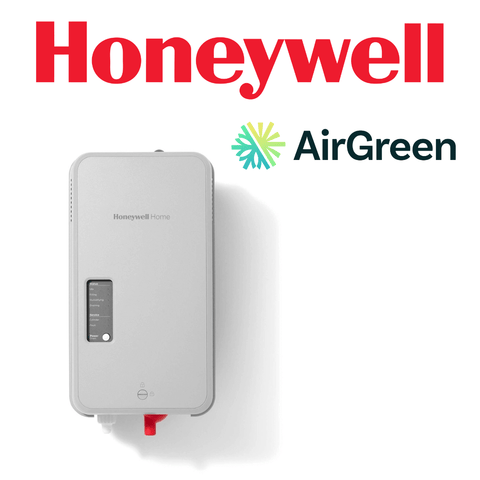 Humidificateur Honeywell HM750A1000 | Installation à Montréal, Laval, Longueuil, Rive Sud et Rive Nord avec logo AirGreen