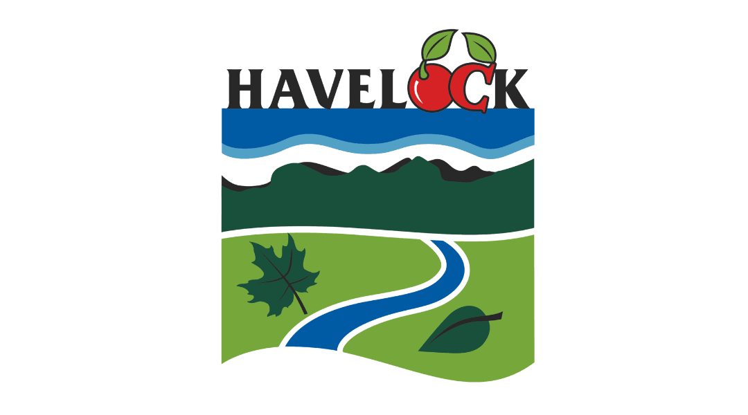 Havelock logo featuring a stylized landscape with mountains, river, and leaves.
