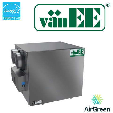Échangeur d'Air vänEE V210E75RS | Montréal, Laval, Longueuil, Rive Sud et Rive Nord, produit par AirGreen, avec label Energy Star.