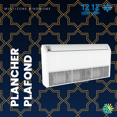 Unité plancher-plafond Kinghome multizone R32 – présentation de la série – Montréal, Laval, Longueuil