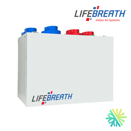 Échangeur d'air Lifebreath 180 ERVD-AB — installation par AirGreen, Montréal, Laval, Longueuil, Rive-Sud et Rive-Nord