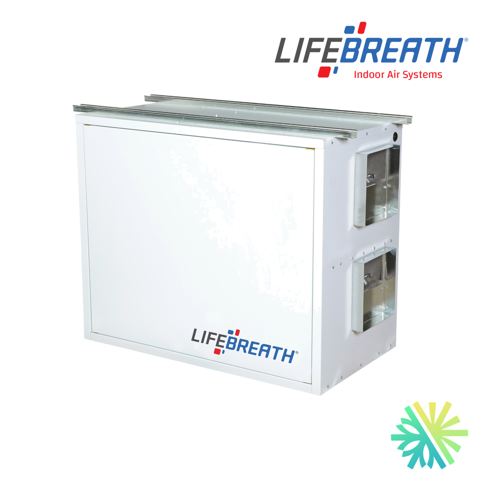 Échangeur d'air Lifebreath 330 ERV-ECM — installation par AirGreen, Montréal, Laval, Longueuil, Rive-Sud et Rive-Nord