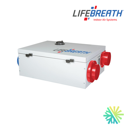 Échangeur d'air Lifebreath METRO 120D-ECM — installation par AirGreen, Montréal, Laval, Longueuil, Rive-Sud et Rive-Nord