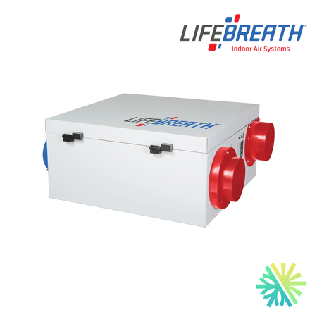 Échangeur d'air Lifebreath METRO 120 ERVD-ECM — installation par AirGreen, Montréal, Laval, Longueuil, Rive-Sud et Rive-Nord