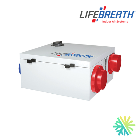Échangeur d'air Lifebreath METRO 120F — installation par AirGreen, Montréal, Laval, Longueuil, Rive-Sud et Rive-Nord