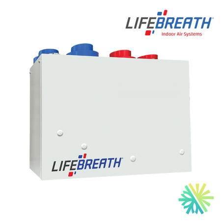 Échangeur d'air Lifebreath RNC 110 — installation par AirGreen, Montréal, Laval, Longueuil, Rive-Sud et Rive-Nord