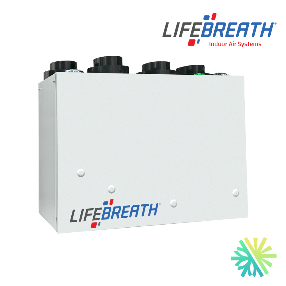 Échangeur d'air Lifebreath RNC5-TPF — installation par AirGreen, Montréal, Laval, Longueuil, Rive-Sud et Rive-Nord
