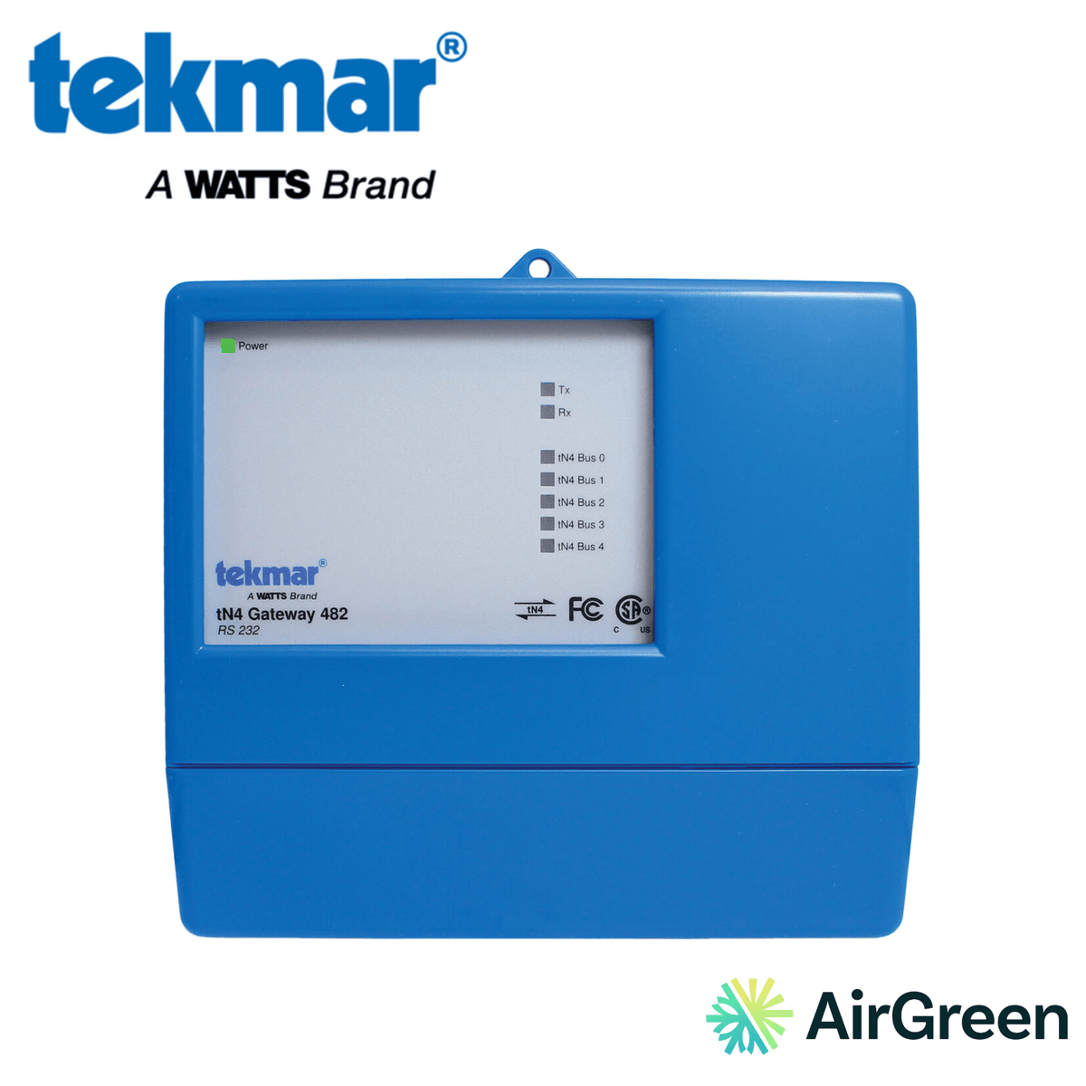 Module d'interface TEKMAR tN4 Gateway 482 — vente et installation par AirGreen à Montréal, Laval, Longueuil, Rive-Sud et Rive-Nord