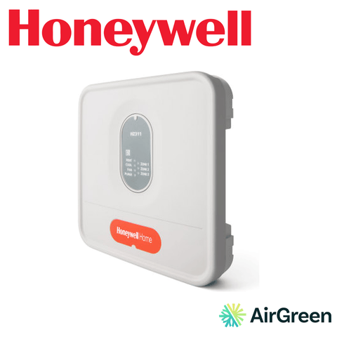 Panneau de zonage HONEYWELL TrueZONE HZ311/U — vente et installation par AirGreen à Montréal, Laval, Longueuil, Rive-Sud et Rive-Nord