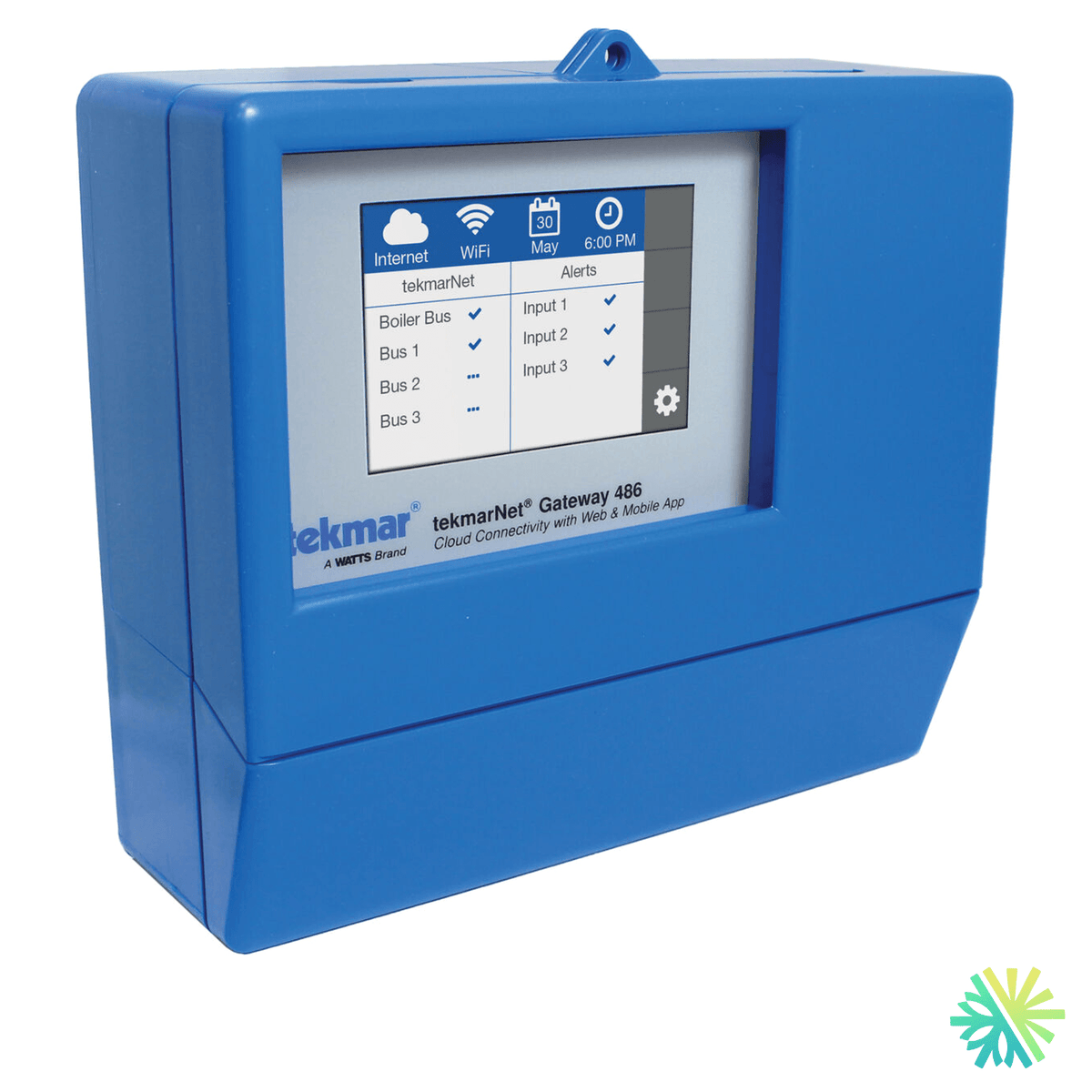 Fiche technique : Passerelle Internet TEKMAR tekmarNet 486 — AirGreen, Montréal, Laval, Longueuil, Rive-Sud et Rive-Nord