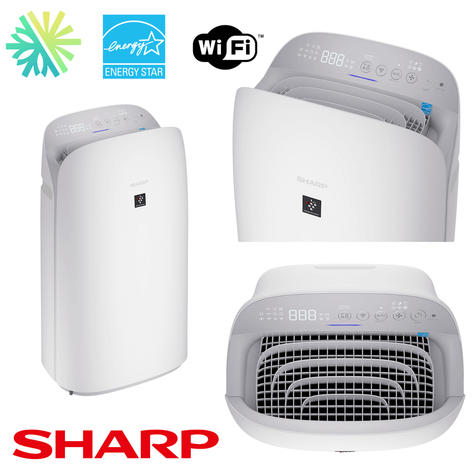 Sharp Plasmacluster® 7000 Series KCP110CW Air Purifier and Humidifier