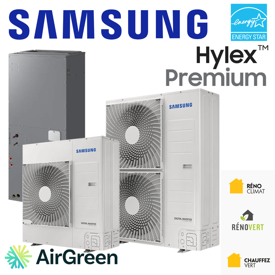 Thermopompe Centrale SAMSUNG Hylex Premium | 5 Tonnes - 60000 BTU