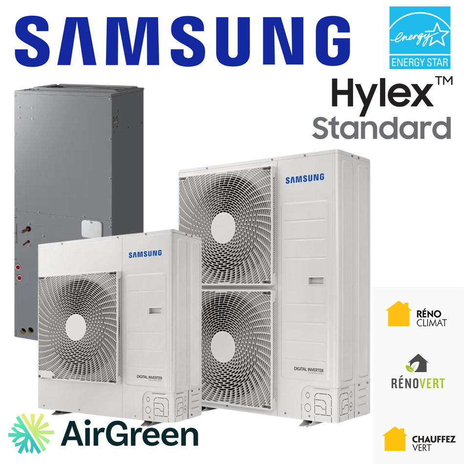Fournaise Électrique SAMSUNG HYLEX STANDARD R454B | 2 Tonnes
