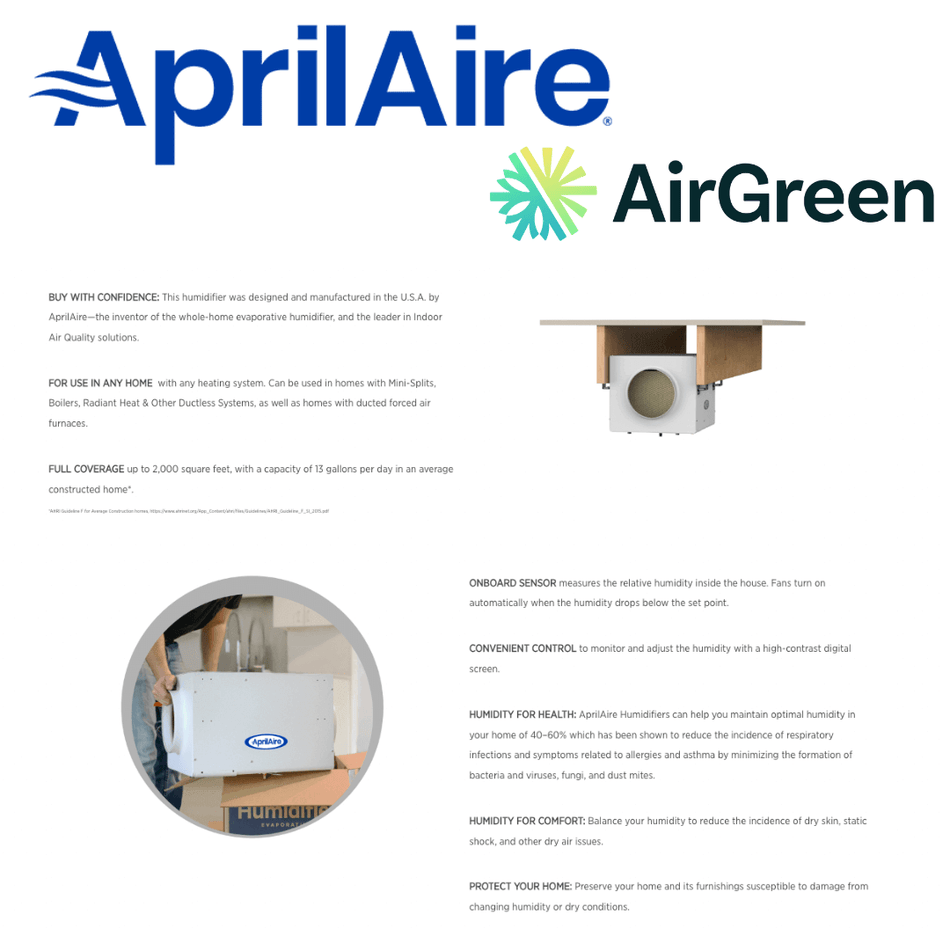 AprilAire 300 Humidifier | Installation in Montreal, Laval, Longueuil, South Shore and North Shore