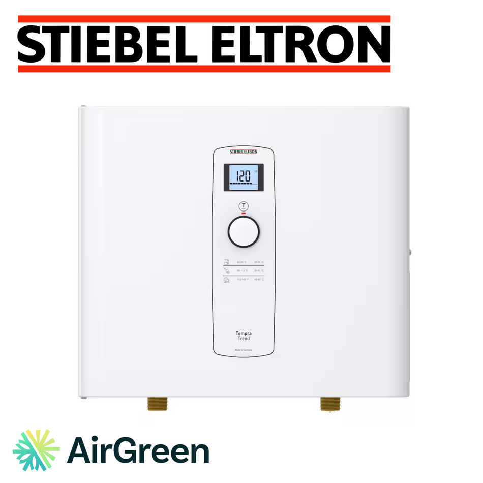 Stiebel Eltron | Tempra 15 Plus 15 kW 2.93 GPM Advanced Flow Control and Self-Modulating Tankless Water Heater