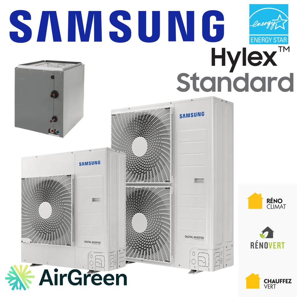 Thermopompe Centrale "ADD ON" SAMSUNG Hylex Standard | 5 Tonnes - Montréal