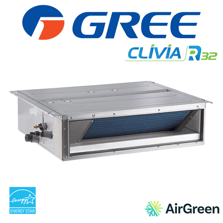 Thermopompe Gainable GREE CLIVIA R32 | 12000 BTU, featuring energy-efficient design