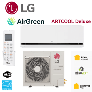 LG Artcool Deluxe 12 000 BTU/h · murale