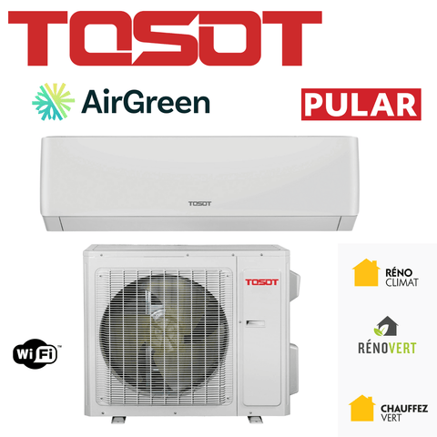 Mini Split Tosot Pular 25 | 30 000 BTU | Montréal, Laval, Longueuil, Rive Nord & Rive Sud air conditioning unit