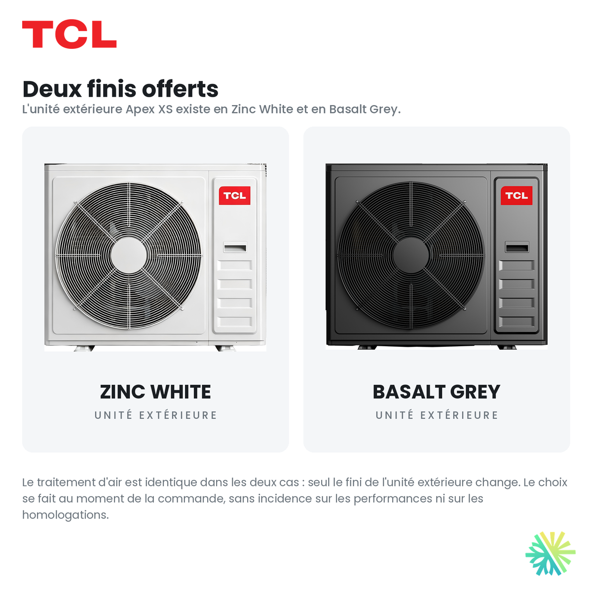 Finis offerts : Zinc White et Basalt Grey