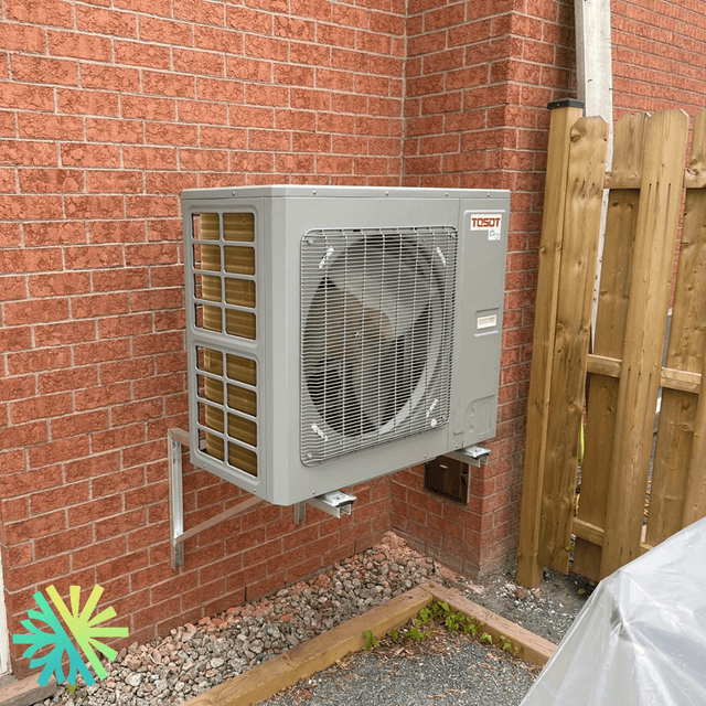 Installation of a Tosot Apex Central Heat Pump in Dollard-des-Ormeaux, Montreal