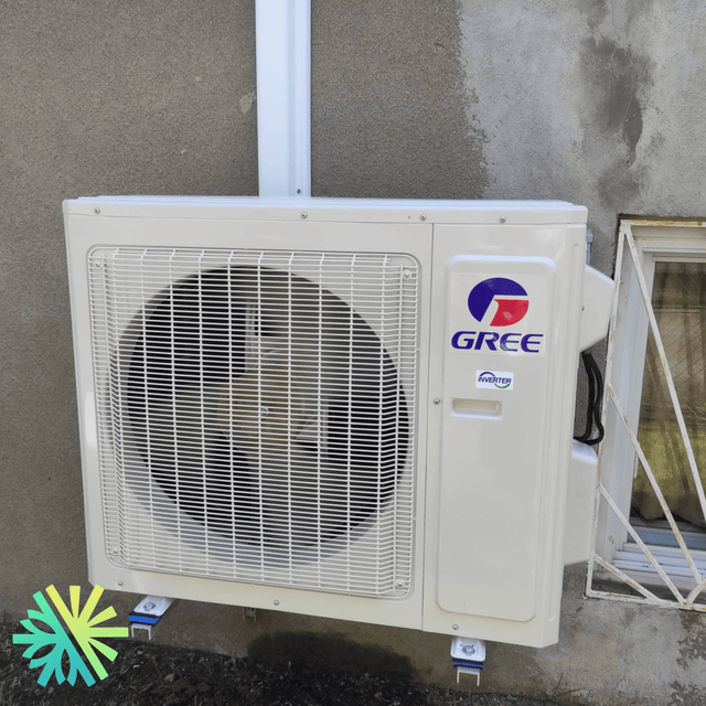Installation of a Gree Sapphire Wall-Mounted Mini Split in Lachine