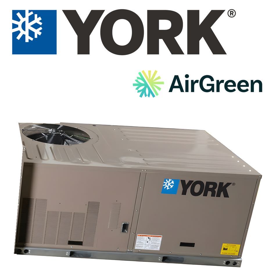 Thermopompe monobloc York WQE de 4 tonnes, 208/230 V triphasé, installée par AirGreen