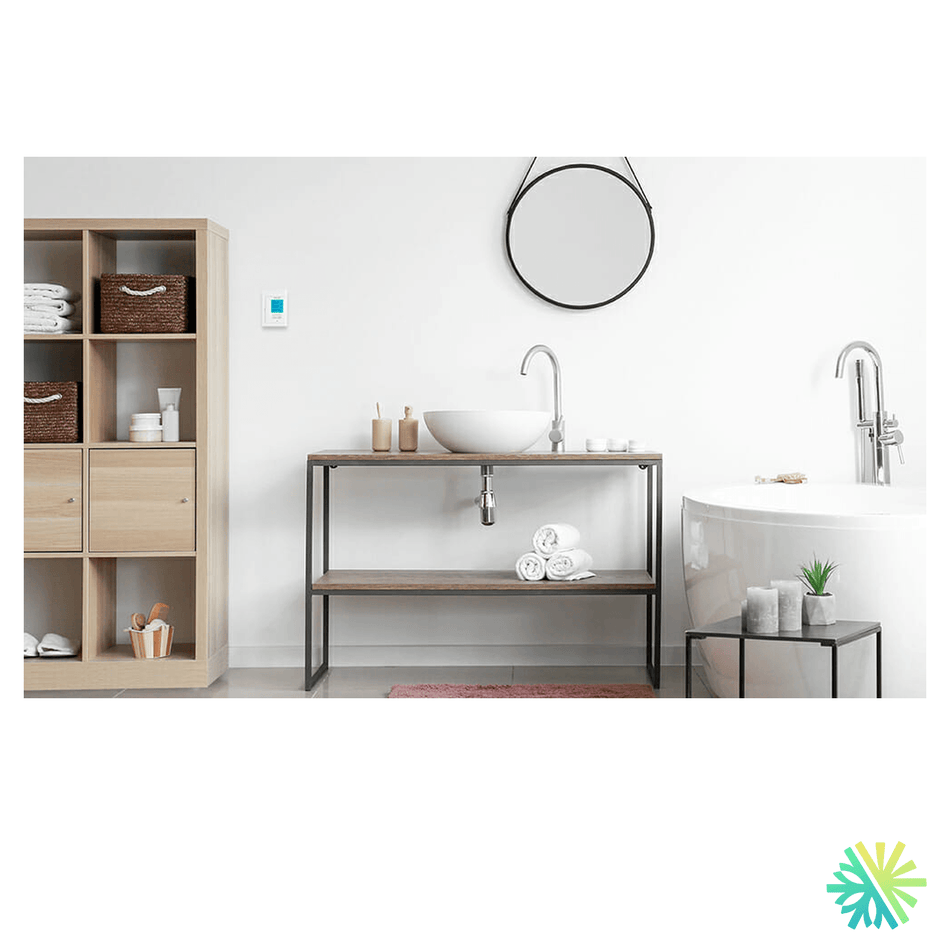 Fiche technique : Thermostat de plancher chauffant STELPRO STCP — AirGreen, Montréal, Laval, Longueuil, Rive-Sud et Rive-Nord