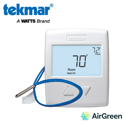 Thermostat de plancher chauffant TEKMAR Radiant 519 — vente et installation par AirGreen à Montréal, Laval, Longueuil, Rive-Sud et Rive-Nord
