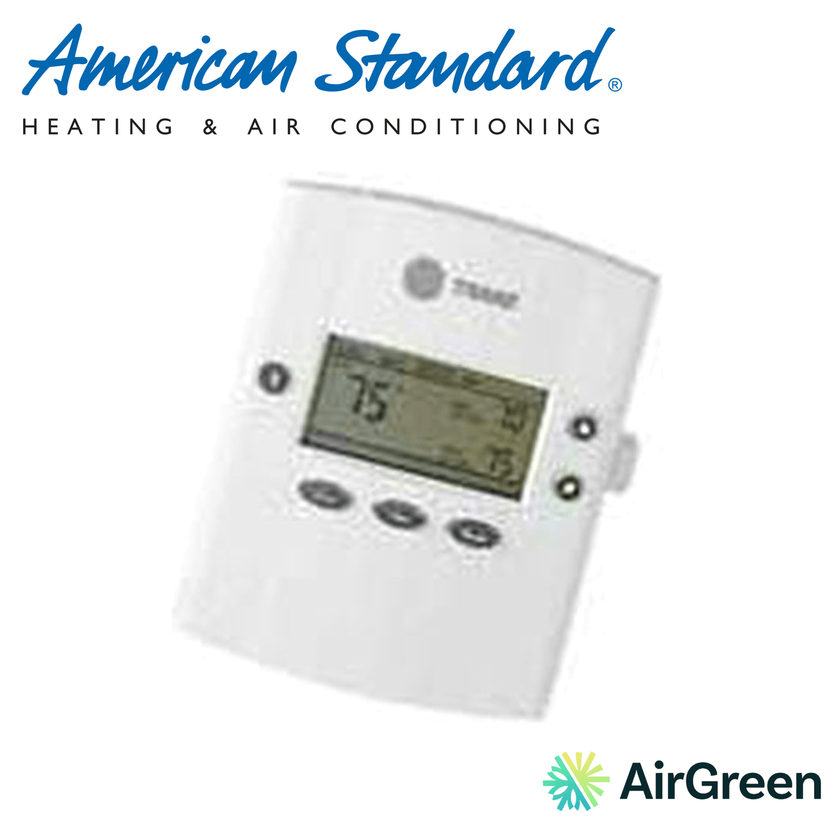 Thermostat électronique AMERICAN STANDARD ACONT200AN11AA — vente et installation par AirGreen à Montréal, Laval, Longueuil, Rive-Sud et Rive-Nord