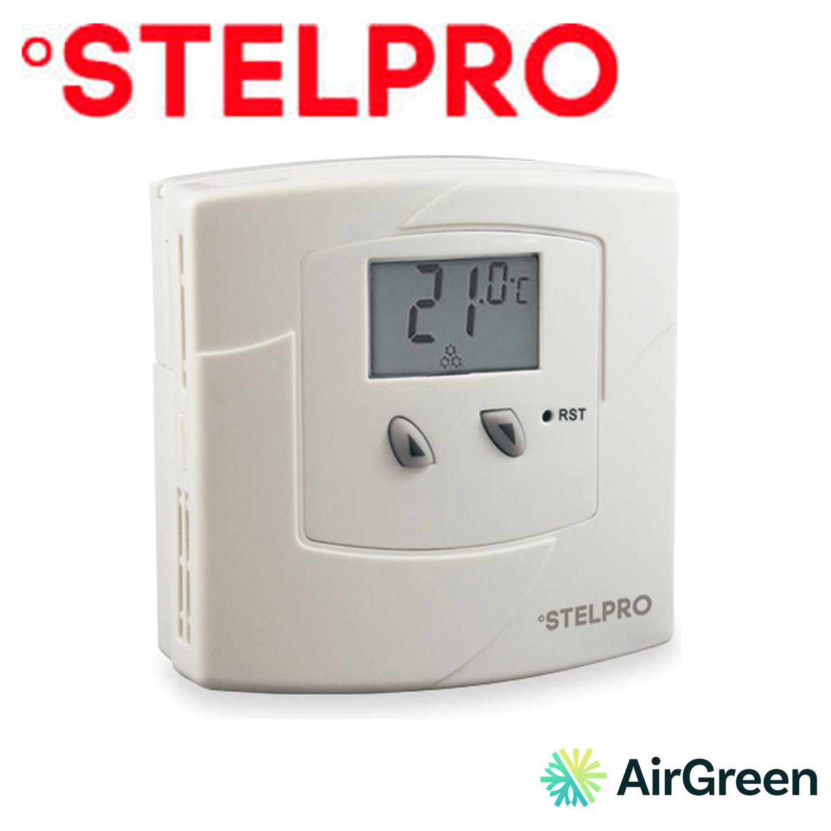 Thermostat électronique STELPRO ET180 24 V — vente et installation par AirGreen à Montréal, Laval, Longueuil, Rive-Sud et Rive-Nord