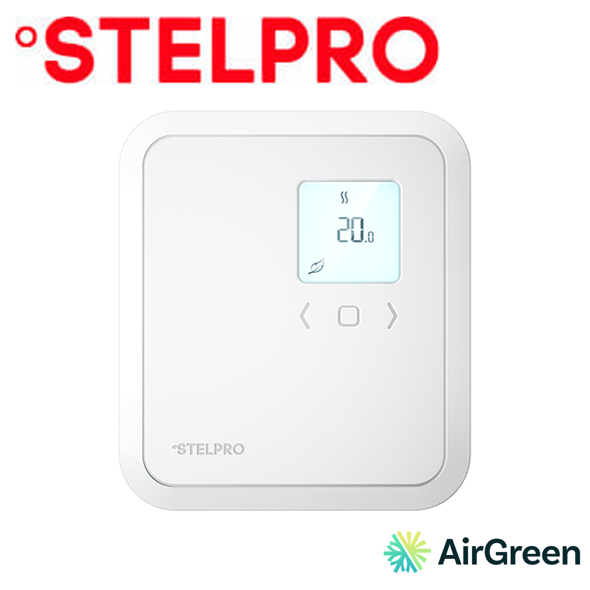 Thermostat électronique STELPRO ST302NP 3000 W — vente et installation par AirGreen à Montréal, Laval, Longueuil, Rive-Sud et Rive-Nord