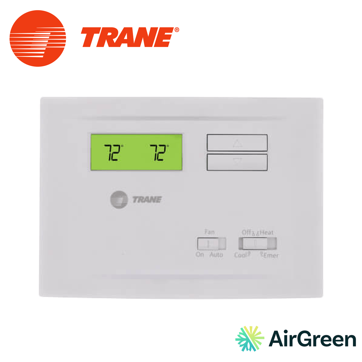 Thermostat électronique TRANE Comfort Control TCONT103AN21MA — vente et installation par AirGreen à Montréal, Laval, Longueuil, Rive-Sud et Rive-Nord