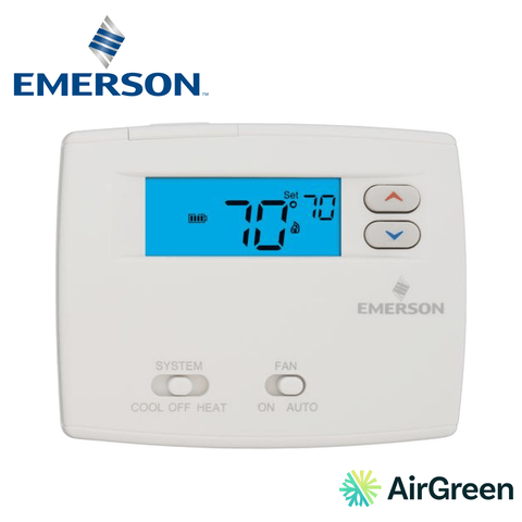 Thermostat EMERSON Blue Series 2" 1F86-0244 — vente et installation par AirGreen à Montréal, Laval, Longueuil, Rive-Sud et Rive-Nord
