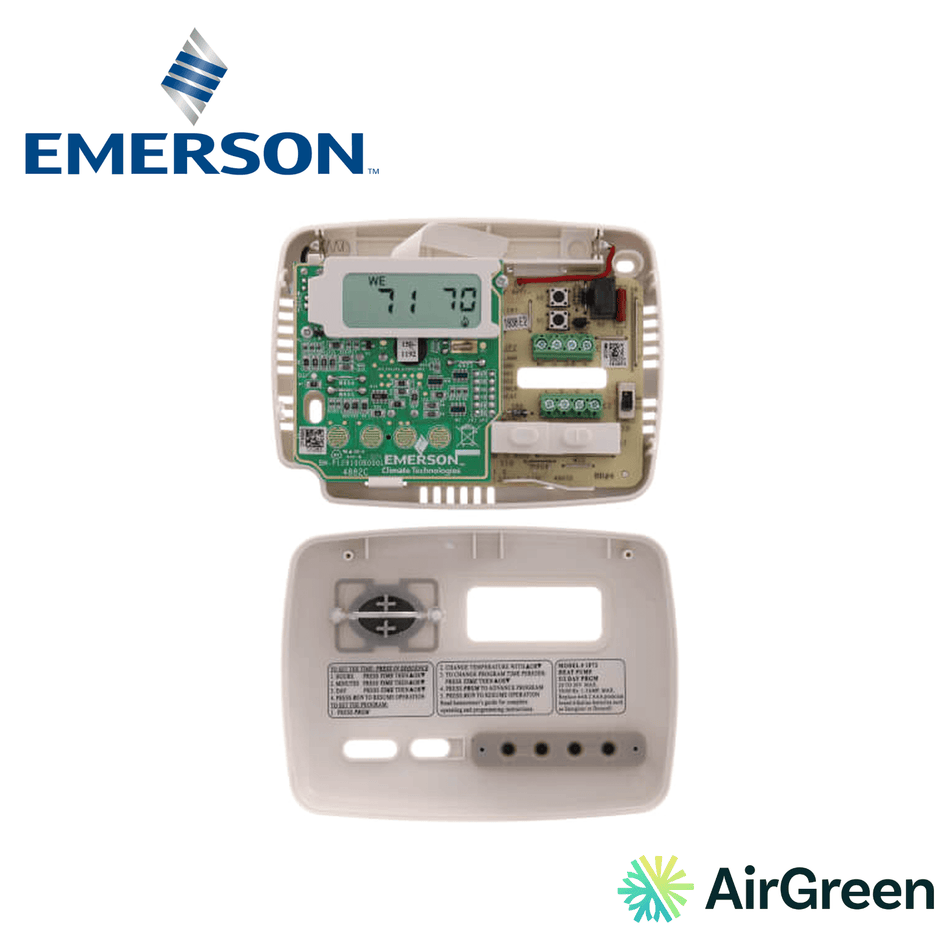 Thermostat EMERSON Classic 70 Series 1F72-151 — vente et installation par AirGreen à Montréal, Laval, Longueuil, Rive-Sud et Rive-Nord