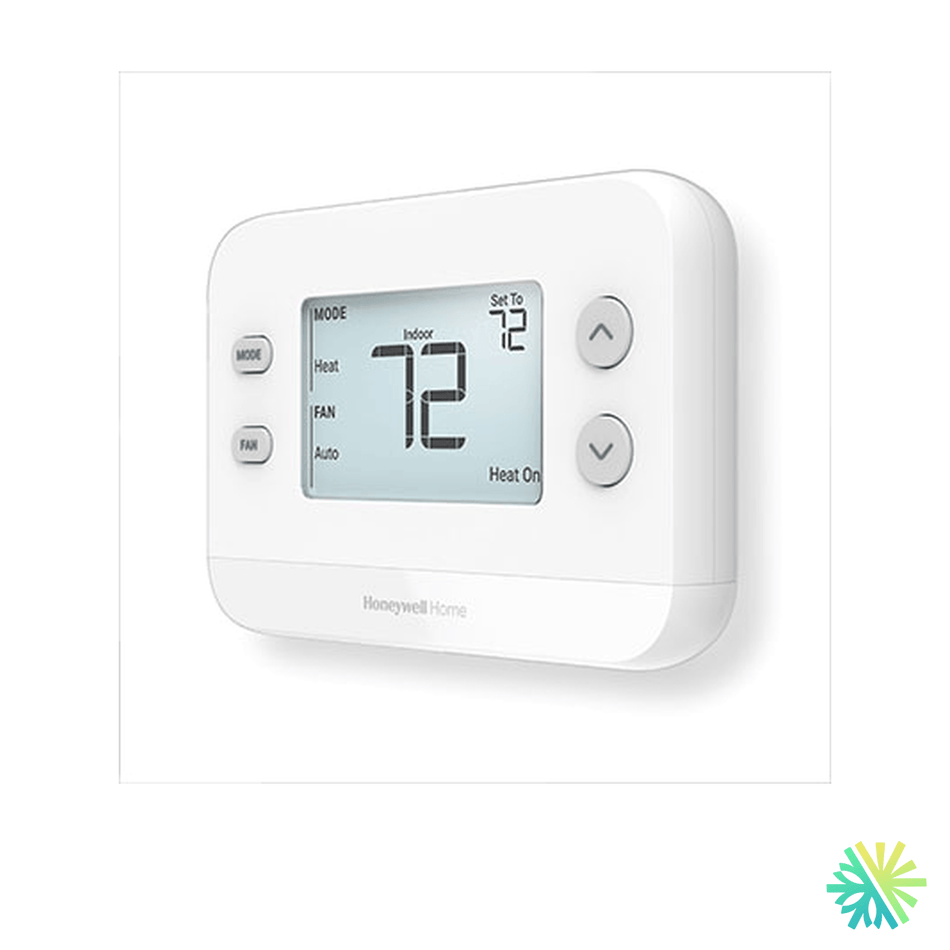 Fiche technique : Thermostat HONEYWELL FocusPRO N100 TH1110U4000/U — AirGreen, Montréal, Laval, Longueuil, Rive-Sud et Rive-Nord