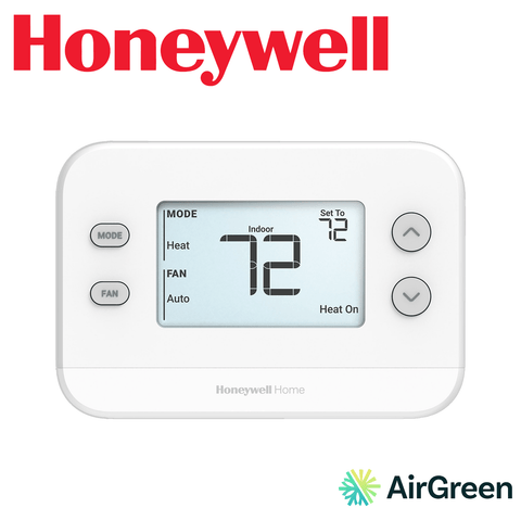 Thermostat HONEYWELL FocusPRO N100 TH1110U4000/U — vente et installation par AirGreen à Montréal, Laval, Longueuil, Rive-Sud et Rive-Nord