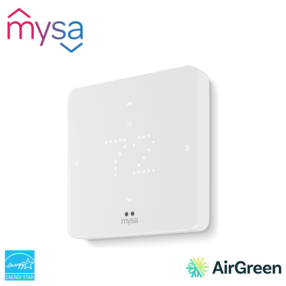 Thermostat intelligent MYSA for Central Cooling & Heating ST.1.0.01.NA — vente et installation par AirGreen à Montréal, Laval, Longueuil, Rive-Sud et Rive-Nord
