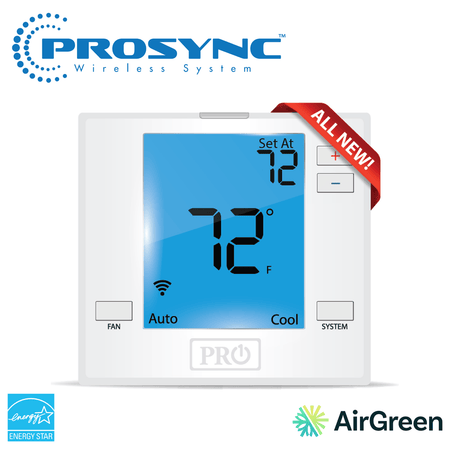 Thermostat intelligent PROSYNC T751i Universal Wi-Fi — vente et installation par AirGreen à Montréal, Laval, Longueuil, Rive-Sud et Rive-Nord