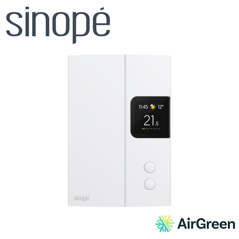 Thermostat intelligent SINOPÉ TH1143WF 3000 W — vente et installation par AirGreen à Montréal, Laval, Longueuil, Rive-Sud et Rive-Nord