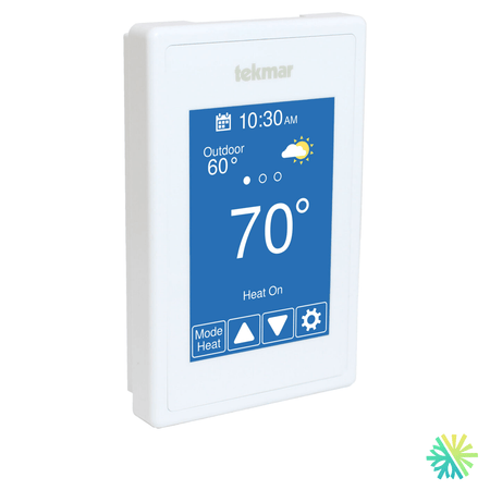 Fiche technique : Thermostat intelligent TEKMAR WiFi 563 — AirGreen, Montréal, Laval, Longueuil, Rive-Sud et Rive-Nord