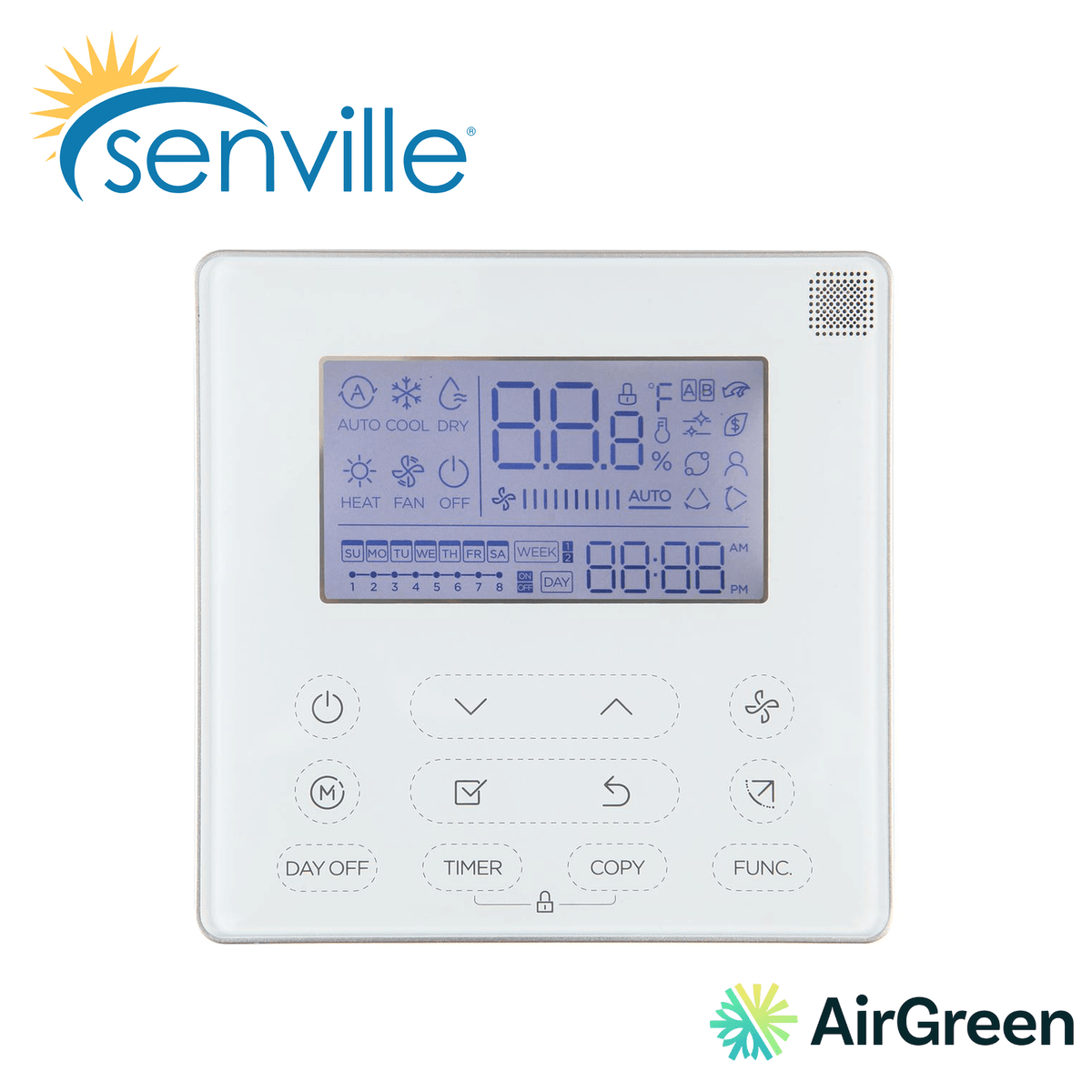 Thermostat mural SENVILLE WRD-RMT23 — vente et installation par AirGreen à Montréal, Laval, Longueuil, Rive-Sud et Rive-Nord