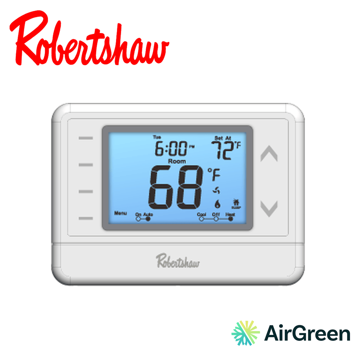 Thermostat ROBERTSHAW Pro-Series RS9210 — vente et installation par AirGreen à Montréal, Laval, Longueuil, Rive-Sud et Rive-Nord