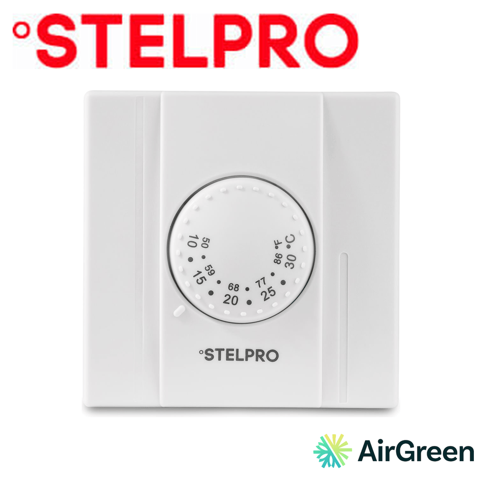 Thermostat STELPRO D010 24 V — vente et installation par AirGreen à Montréal, Laval, Longueuil, Rive-Sud et Rive-Nord