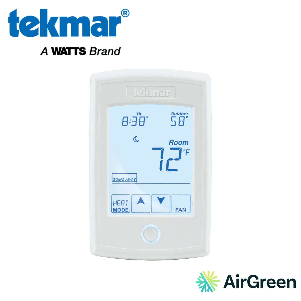 Thermostat TEKMAR tekmarNet 552 — vente et installation par AirGreen à Montréal, Laval, Longueuil, Rive-Sud et Rive-Nord