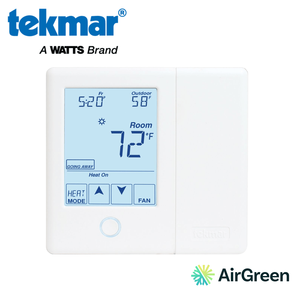 Thermostat TEKMAR tekmarNet 557 — vente et installation par AirGreen à Montréal, Laval, Longueuil, Rive-Sud et Rive-Nord